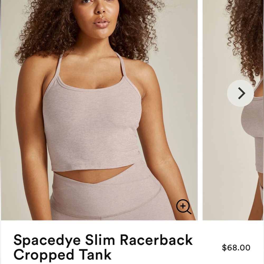 Beyond Yoga Spacedye Racerback Cropped Tank